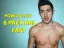 Young man with a fit physique asking about getting six-pack abs quickly.