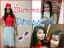 Summer dressing style collage featuring a woman in casual outfits.