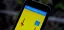 Mobile phone displaying a colorful quiz titled "How calculating are you?" with a yellow background.