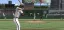 Baseball players in action during a game.