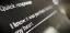 Text on a black background: "Quick response I know it was you from my heart."