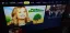 Home screen of a streaming service featuring shows "Parks and Recreation" and "Downton Abbey."