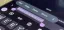 Text message on a smartphone screen reading "Steganography is cool" with options for cut, copy, paste, and share.