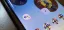 Close-up of a smartphone screen displaying various app icons.