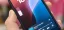 Smartphone displaying music player interface and time.