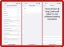 Settings per iOS app showing home screen and app library display options, contrast boost selection screen, and larger text preview with adjustable slider.
