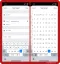 Side-by-side iOS keyboard screenshots compare the default TLD bar of five options with an expanded panel that reveals dozens of international domain extensions.